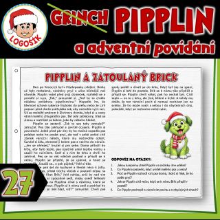 PIPPLIN A ADVENTNÍ POVÍDÁNÍ 27 https://www.logosik.cz/pipplin-a-adventni-povidani/pipplin-a-adventni-povidani-27/ Už máte...